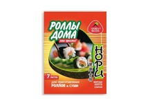 Листы жареной морской капусты «Роллы дома», ТМ Green Sun.